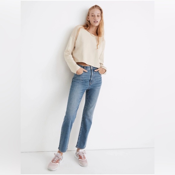 Madewell Slim Demi Boot Jeans - Picture 2 of 12
